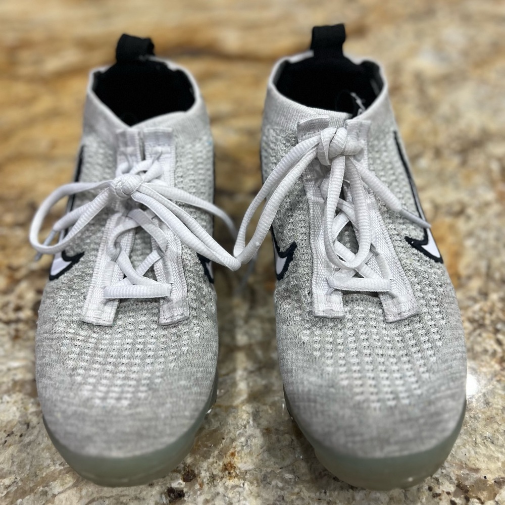 Nike VaporMax White - Size 4.5Y